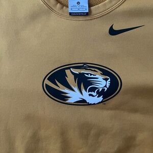 Mizzou Gold Nike Sweatshirt